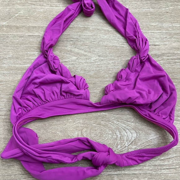 Ank purple tie bikini top and bottom size small - Picture 10 of 12